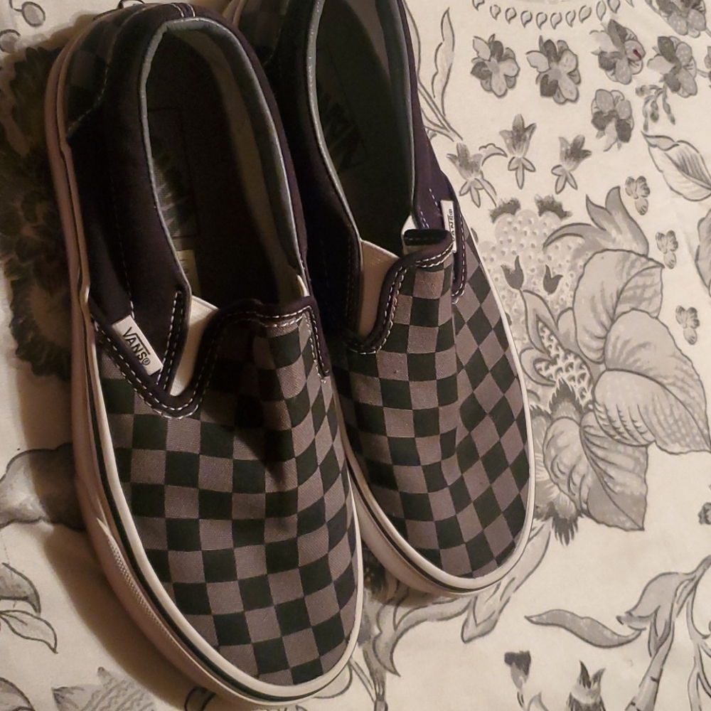 Checkered Vans